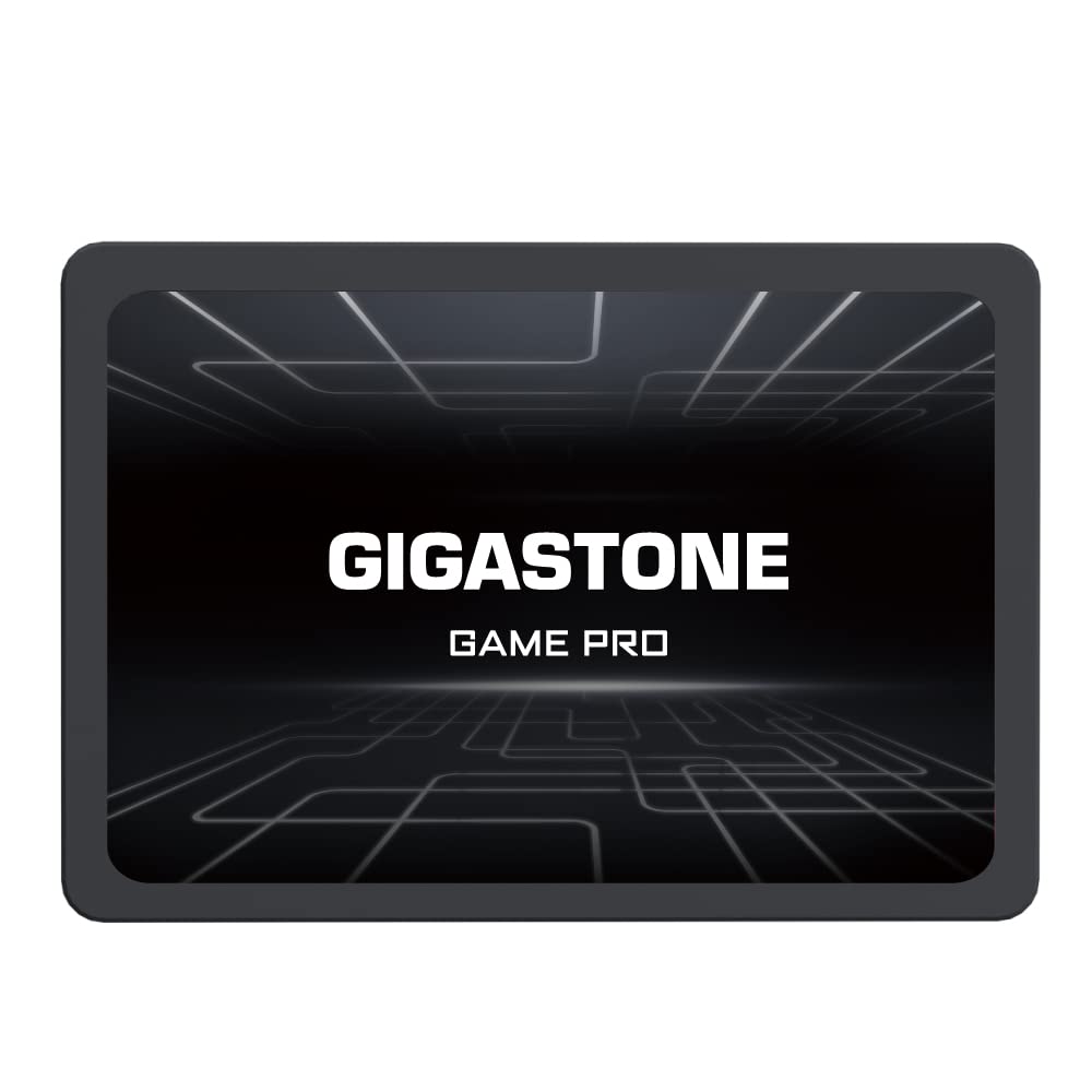 Gigastone SATA SSD 1TB 2.5 inch SSD 530MB/s Upgrade Laptop PC Memory and Storage PS4 HDD Replacement 2.5 Internal Solid State Ha