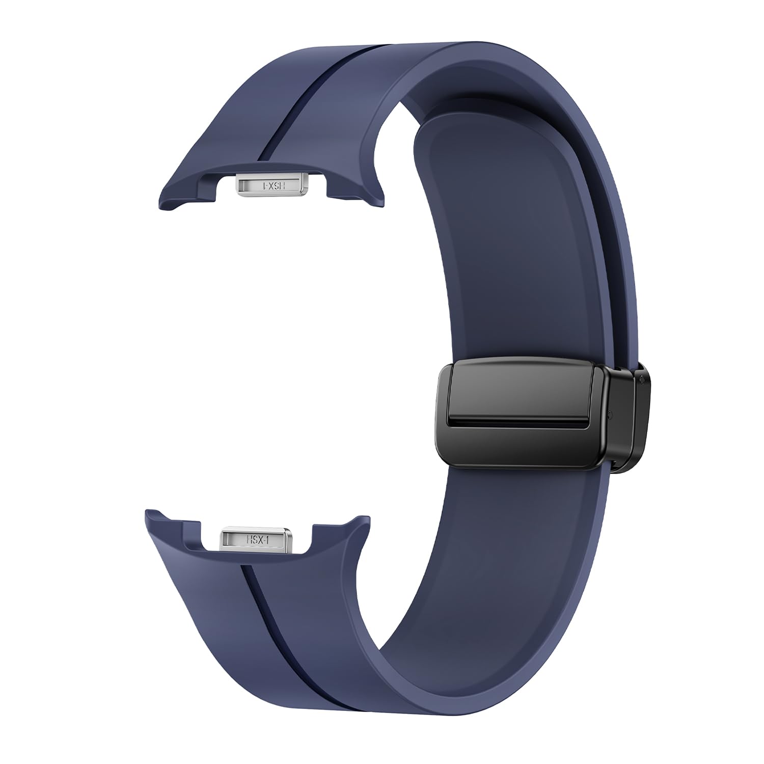 Sodhad Magnetic Band Compatible With Samsung Galaxy Watch 8 Classic 46Mm Soft Silicone Magnet Adjustable Classic Wristbands For