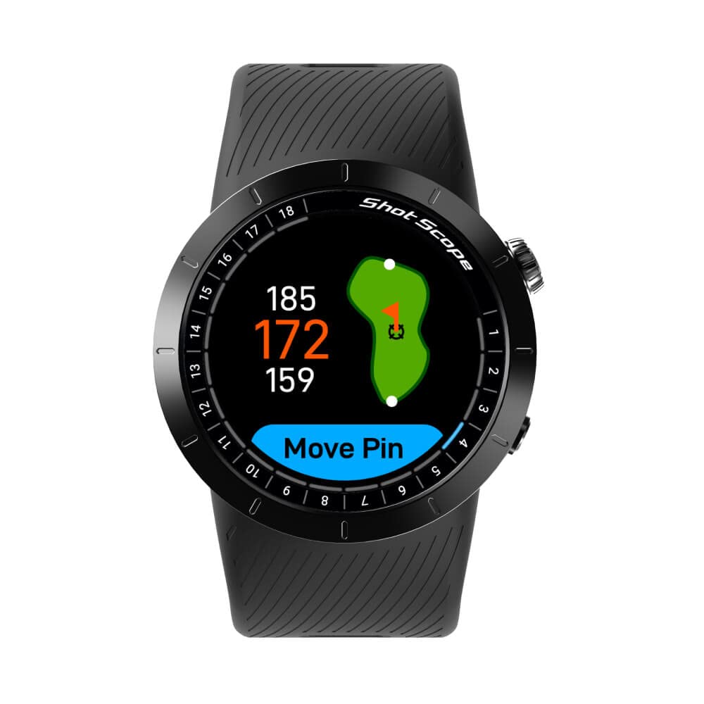 Shot Scope X5 Golf Gps Watch   Premium Gps Watch With Automatic Performance Tracking | Distances, Hazards, Doglegs & Layups (Pre