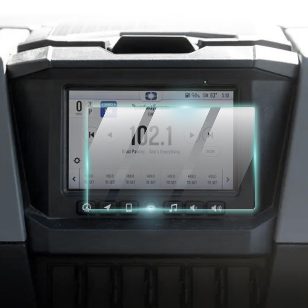 Ipg Proactive For Polaris 2019-2024 Rzr Pro Xp/R 7 Inch Ride Command Snowmobile Display 9H Hardness Screen Protector Smooth Glas