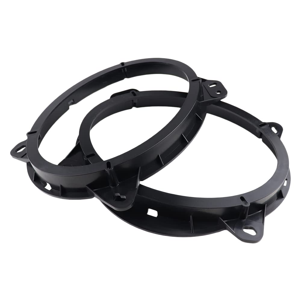 Dkmus 6' X 9' Front Door Speaker Mount Adapter For Subaru Forester Impreza Toyota 4Runner Avalon Highlander Tacoma Prius Sequoia Tundra With Wiring Harness