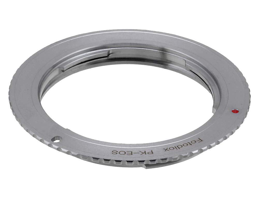 Fotodiox Lens Mount Adapter Compatible with Pentax K Mount (PK) SLR Lens to Canon EOS (EFS) Mount SLR Camera Body  with Gen10 