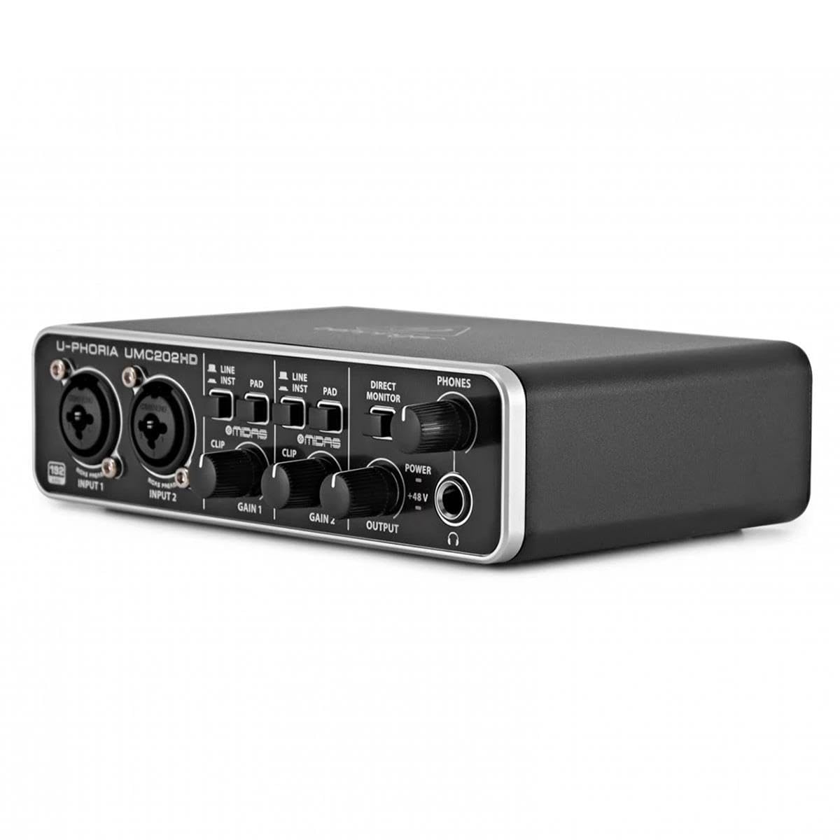 Behringer U Phoria Umc202Hd   Usb 2.0 Audio Interface