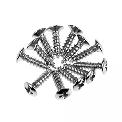 Trendynest 36 Pcs Pickguard Screw For St  Silvery Tone | Guitars & Basses | Parts & Accessories | Guitar Parts