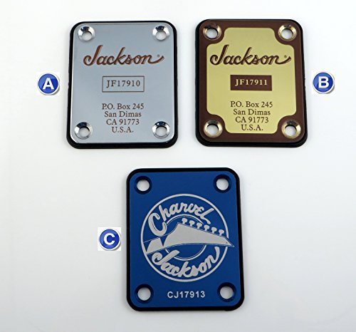 Jackson Tribute Neck Plate   Choose Design And Color   Custom Engraved Or Printed