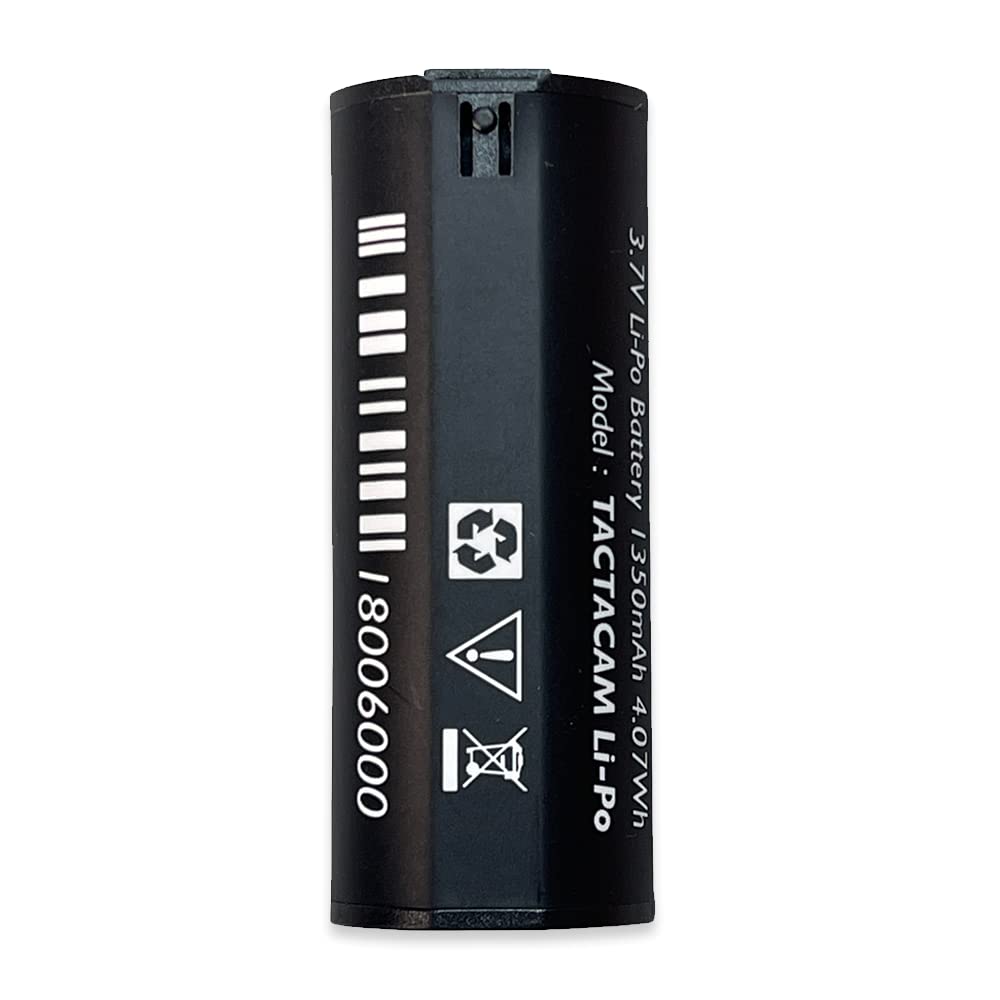 Tactacam Replacement Battery For Tactacam 5.0, 4.0 And Solo Cameras