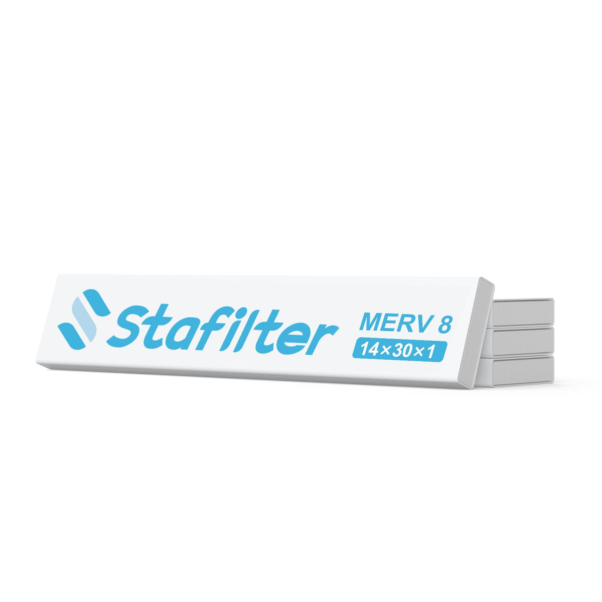Stafilter Merv 8 14X30X1 Filter Refills, 4 Pack Replaceable Refills Media, Refills Paper For Stafilter 14X30X1 Reusable Frame On