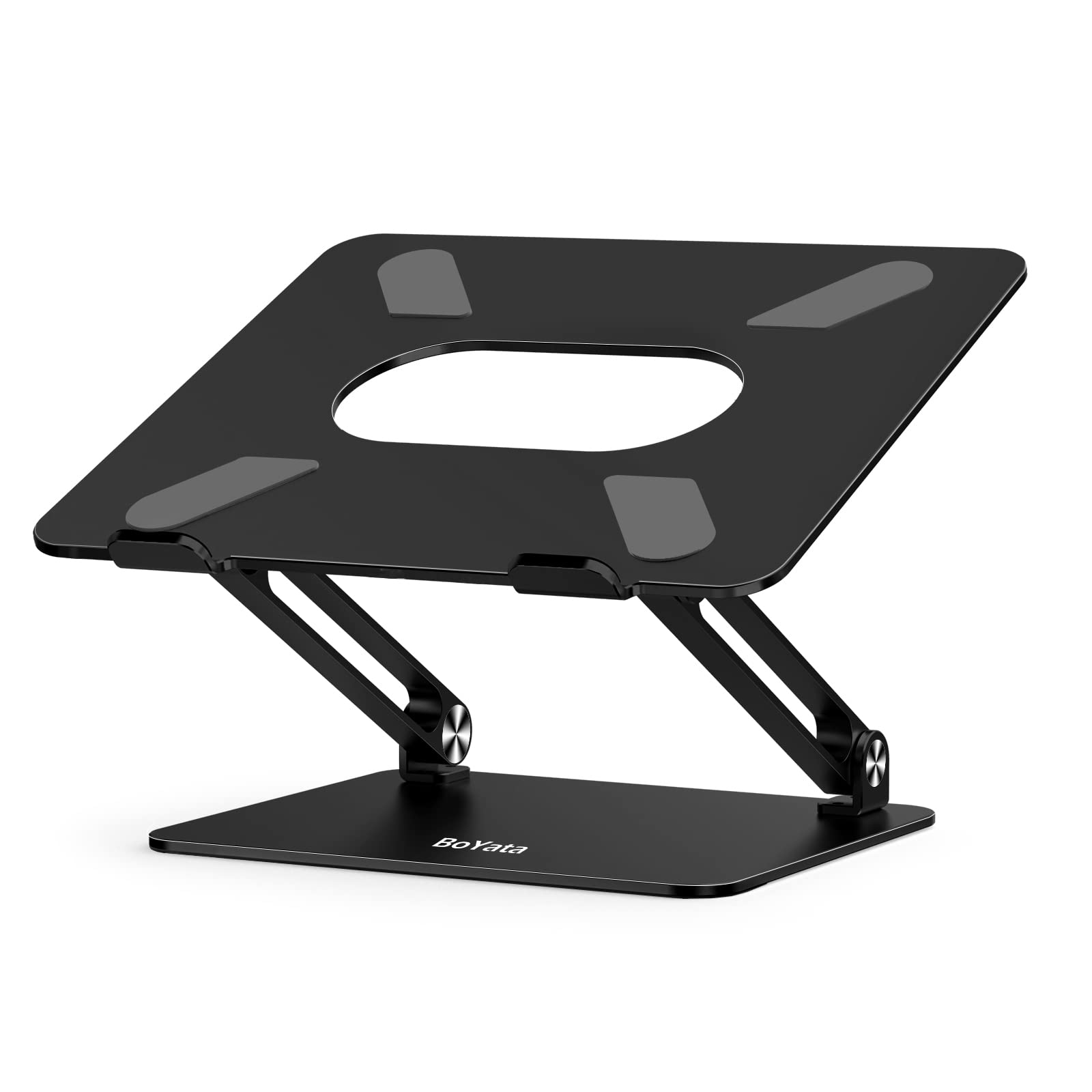 Boyata Laptop Stand, Adjustable Ergonomic Laptop Holder, Aluminium Alloy Notebook Stand Compatible For Macbook Pro/Air, Dell Xps