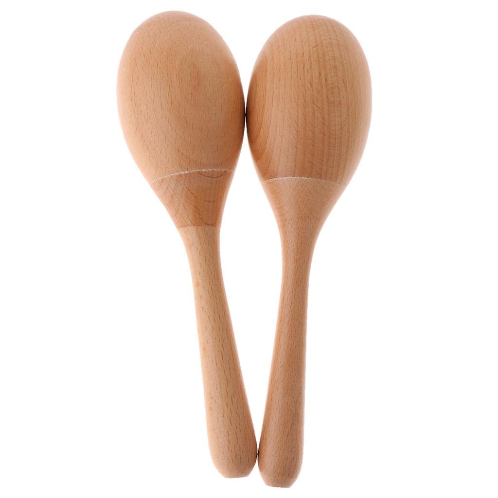 SECRET DESIRE Wooden Egg Sand Hammer Toys Rattle Shakers Musical Eonal Learning Toy for Kids and Toddlers Gifts