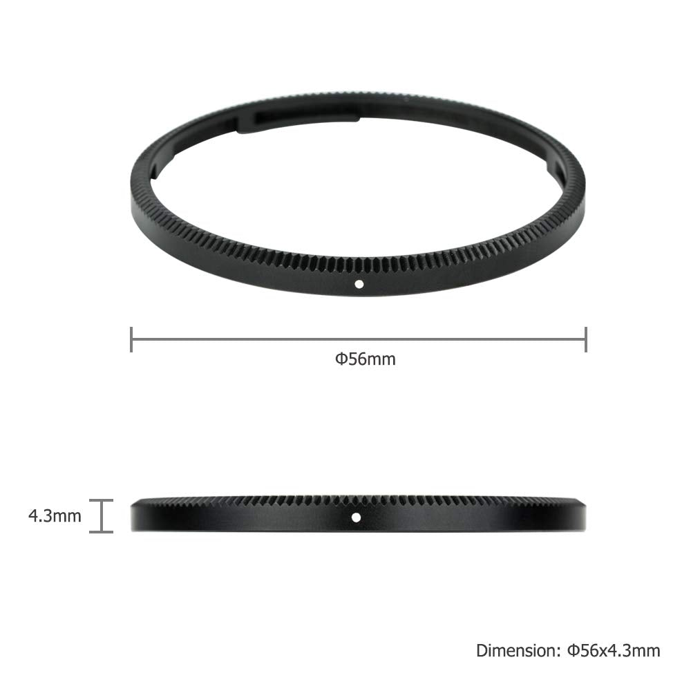 Jjc Metal Lens Decoration Ring Cap For Ricoh Gr Iii Gr Iii Hdf Gr3 Gr3 Hdf Accessories Replace Ricoh Gn-1 Ring Cap -Black