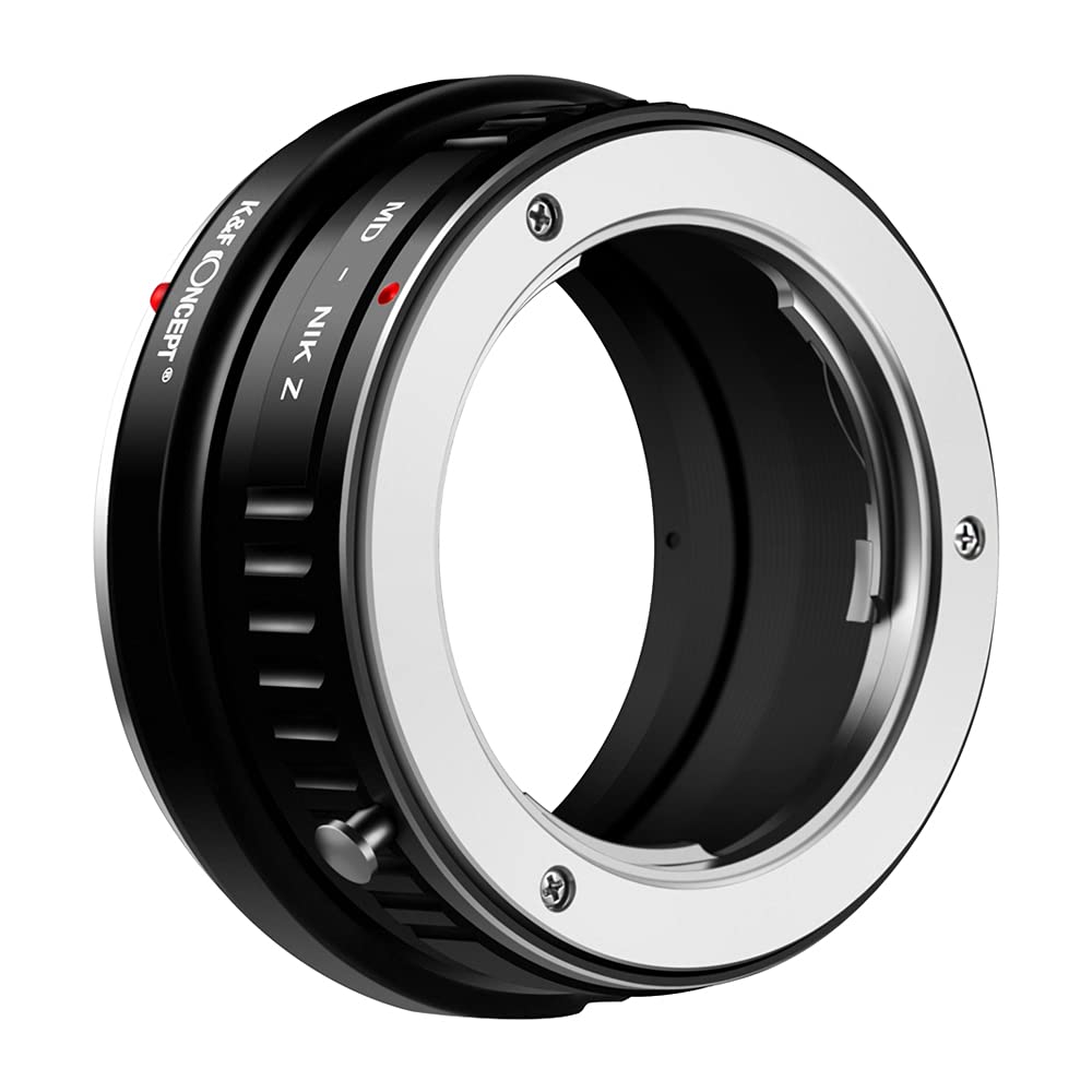 K&F Concept Lens Mount Adapter For Minolta Md Mc Mount Lens To Nikon Z6 Z7 Camera