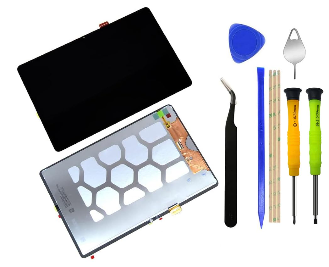 Eaglewireless Lcd Display Touch Screen Digitizer Assembly Repair Replacement For Samsung Galaxy Tab S7 Fe 12.4'' Sm T730 T733 T7