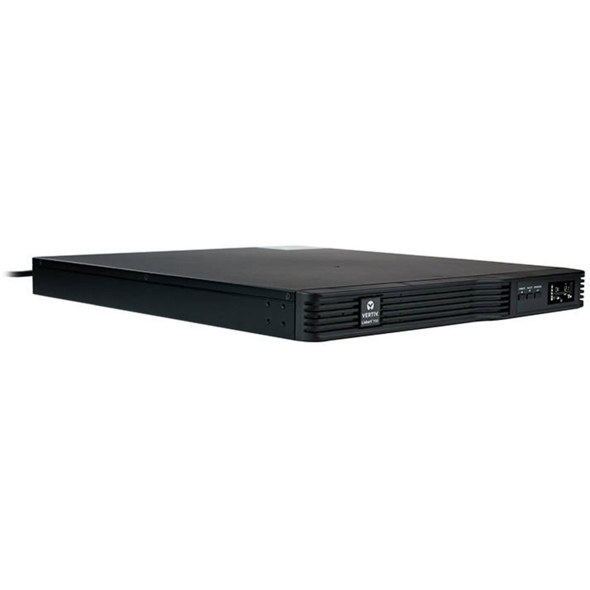 Liebert Psi5 Ups   1500Va 1350W 120V 1U, Line Interactive Avr Rack Mount Sine Wave Ups, 0.9 Power Factor Uninterruptible Power S