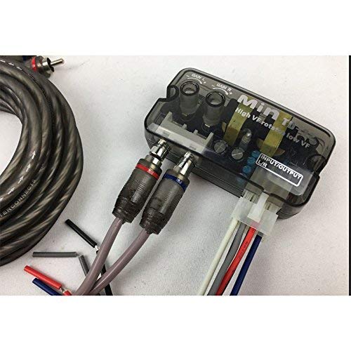 Car Stereo High To Low Line Speaker Level Converter Cable/Converter Stereo Speaker Level Adapter