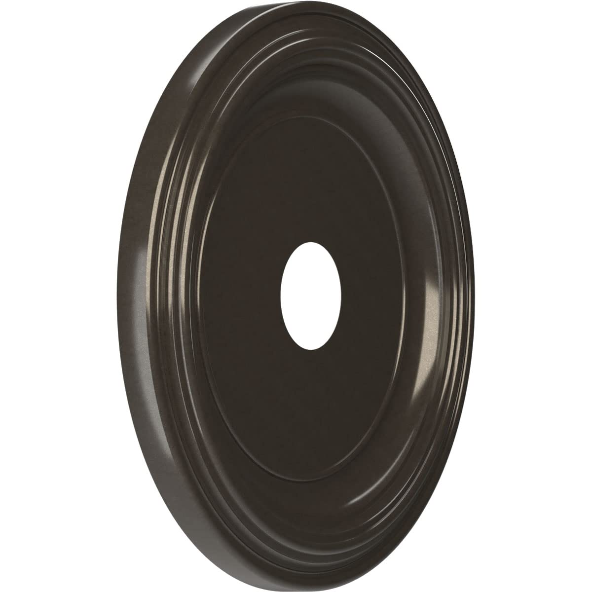 Ekena Millwork Cmp19Trcch Traditional Thermoformed Pvc Ceiling Medallion (Fits Canopies Up To 11 1/2''), 19''Od X 3 1/2''Id X 1