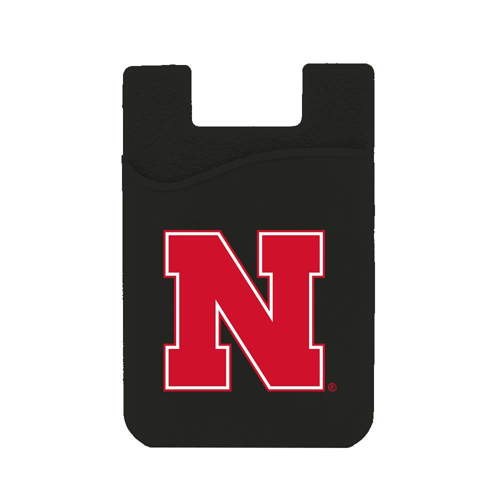 Guard Dog Silicone Credit Card Holder/Phone Wallet - Nebraska Cornhuskers