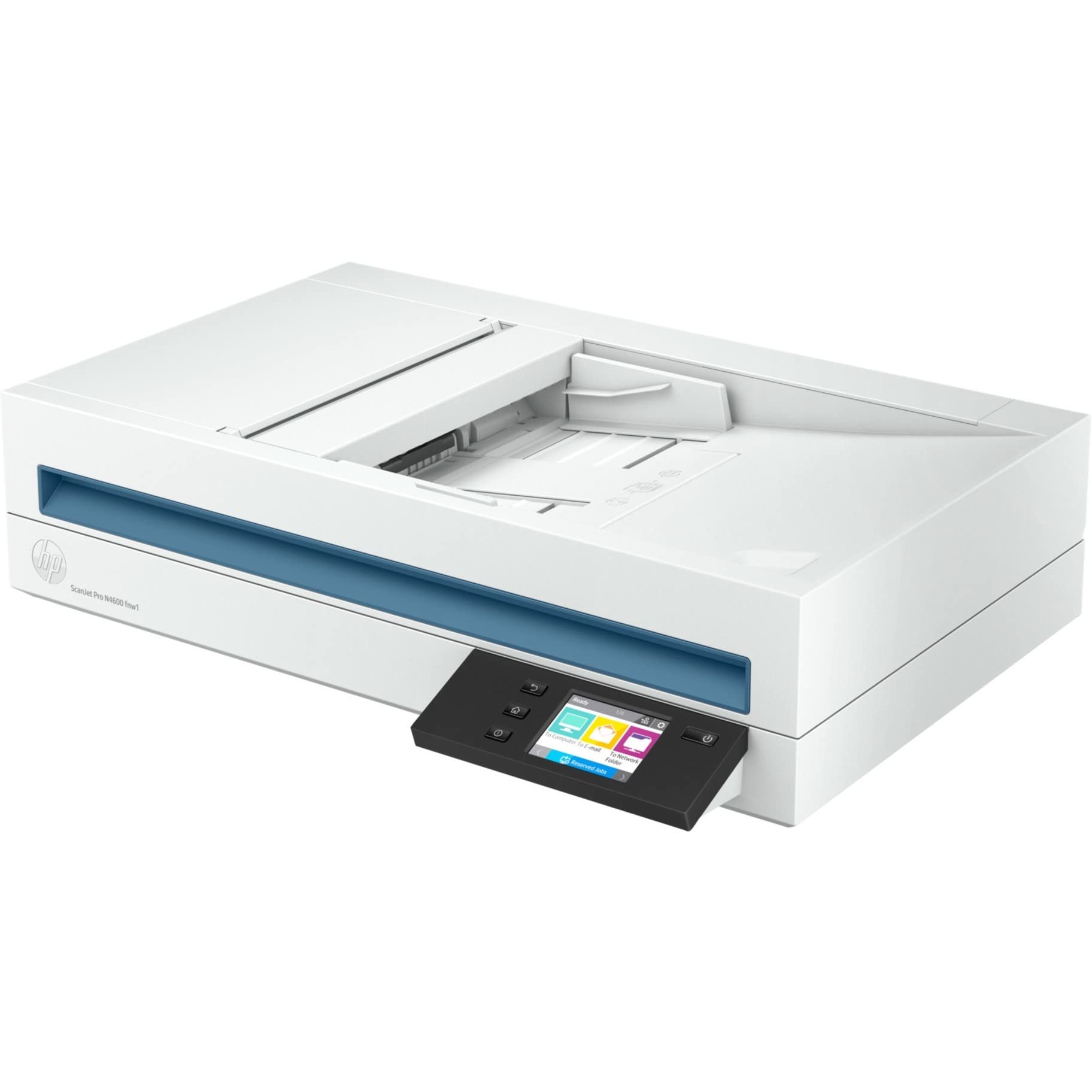 Hp Scanjet Pro N4600 Fnw1, Fast 2 Sided Scanning And Auto Document Feeder With Wireless Connectivity (20G07A)