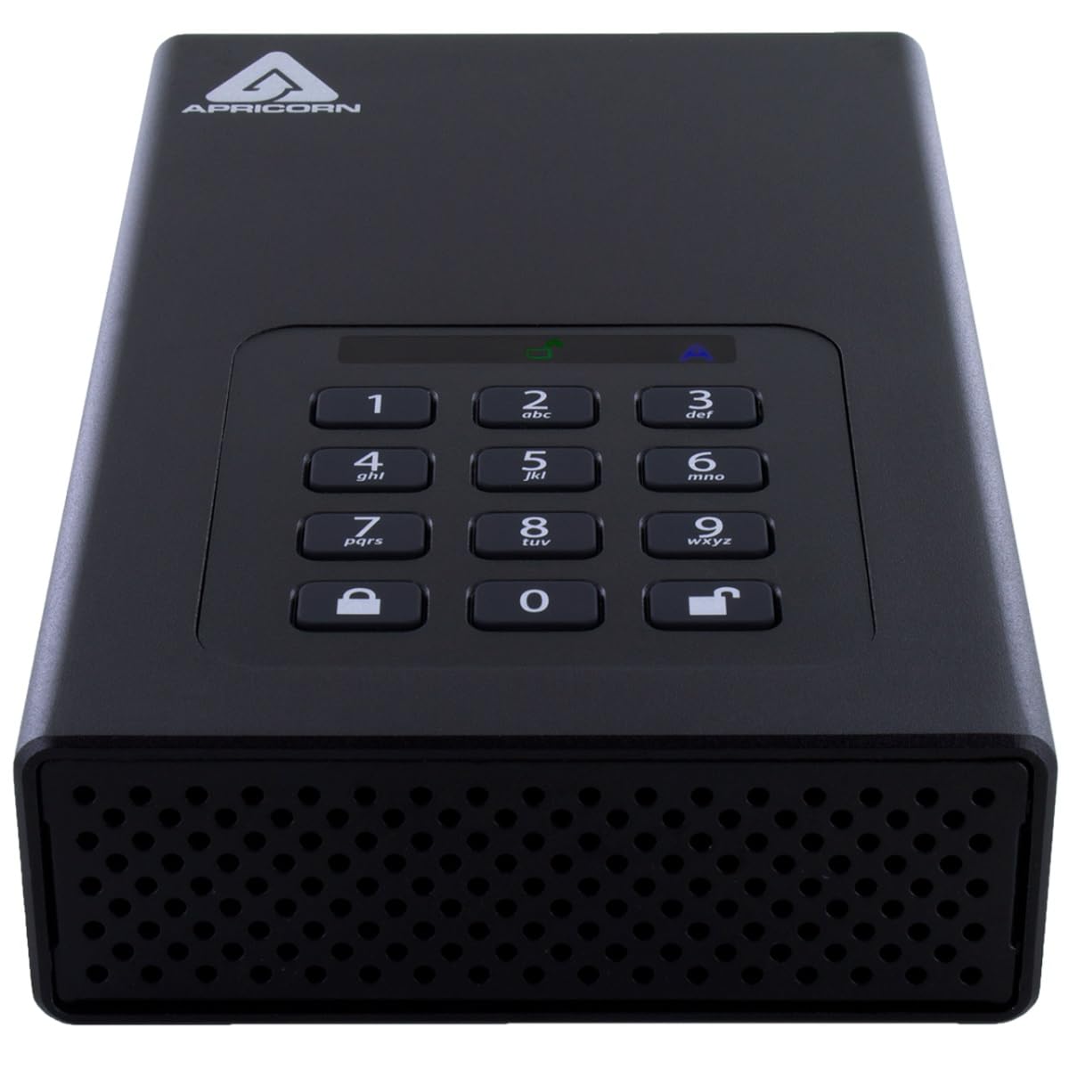 Apricorn 6Tb Aegis Padlock Dt 256-Bit Encryption Usb 3 Hard Drive (Adt-3Pl256-6000)
