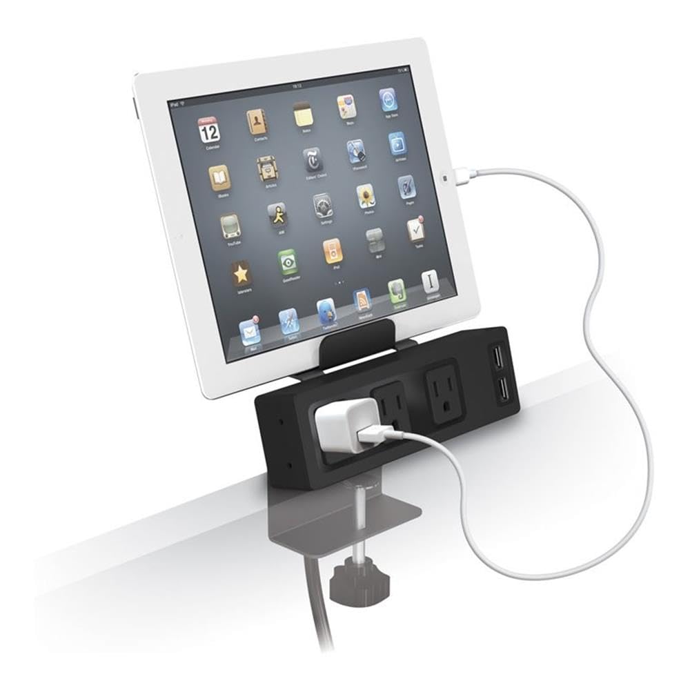 Balt Table Clamp Mount Power Outlet & USB Charger (66675)