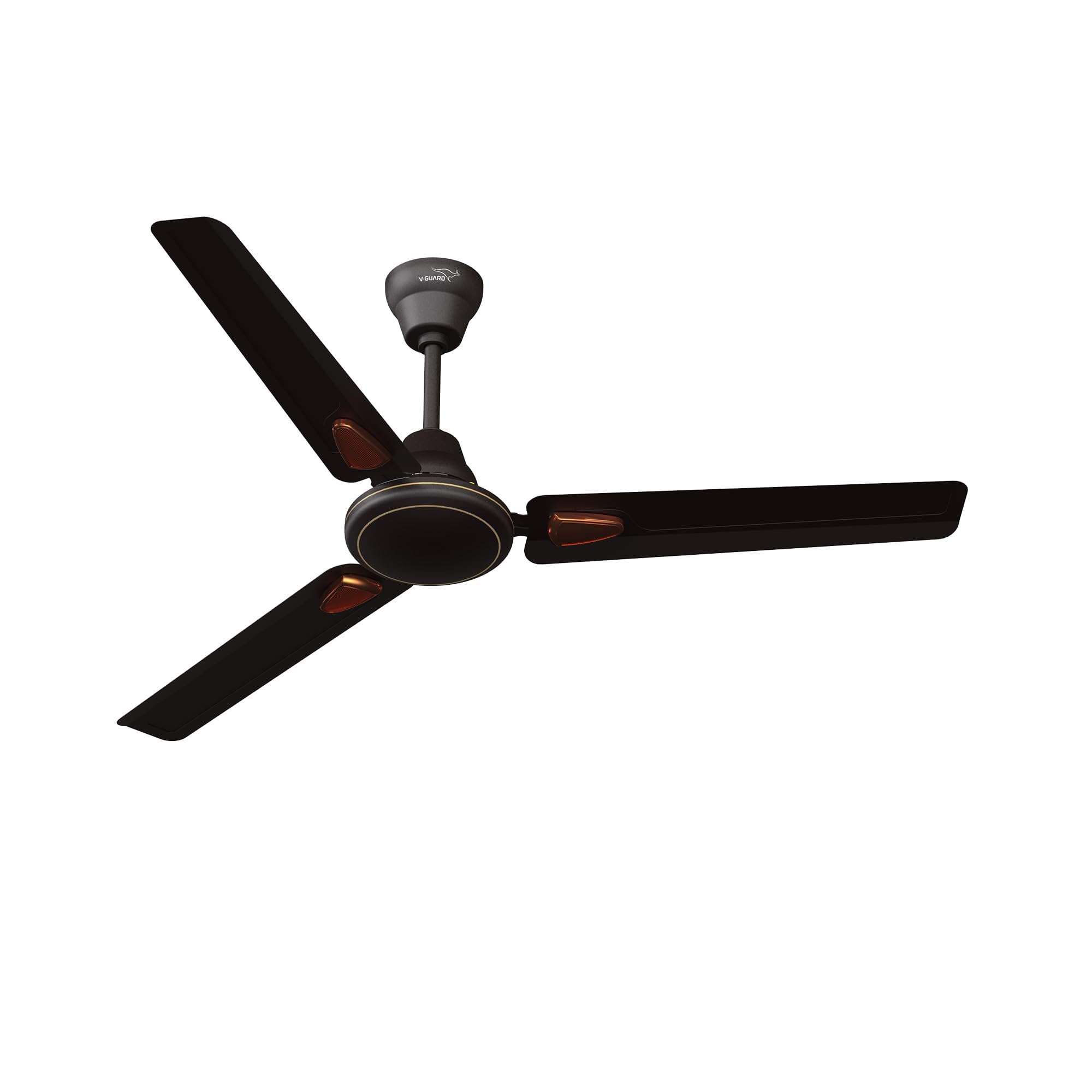 VGuard Windle Deco Bz Modern Ceiling Fan For Home| Bee 1 Star Rating | High Speed Fan | Exquisite Detailing For Elevated Charm