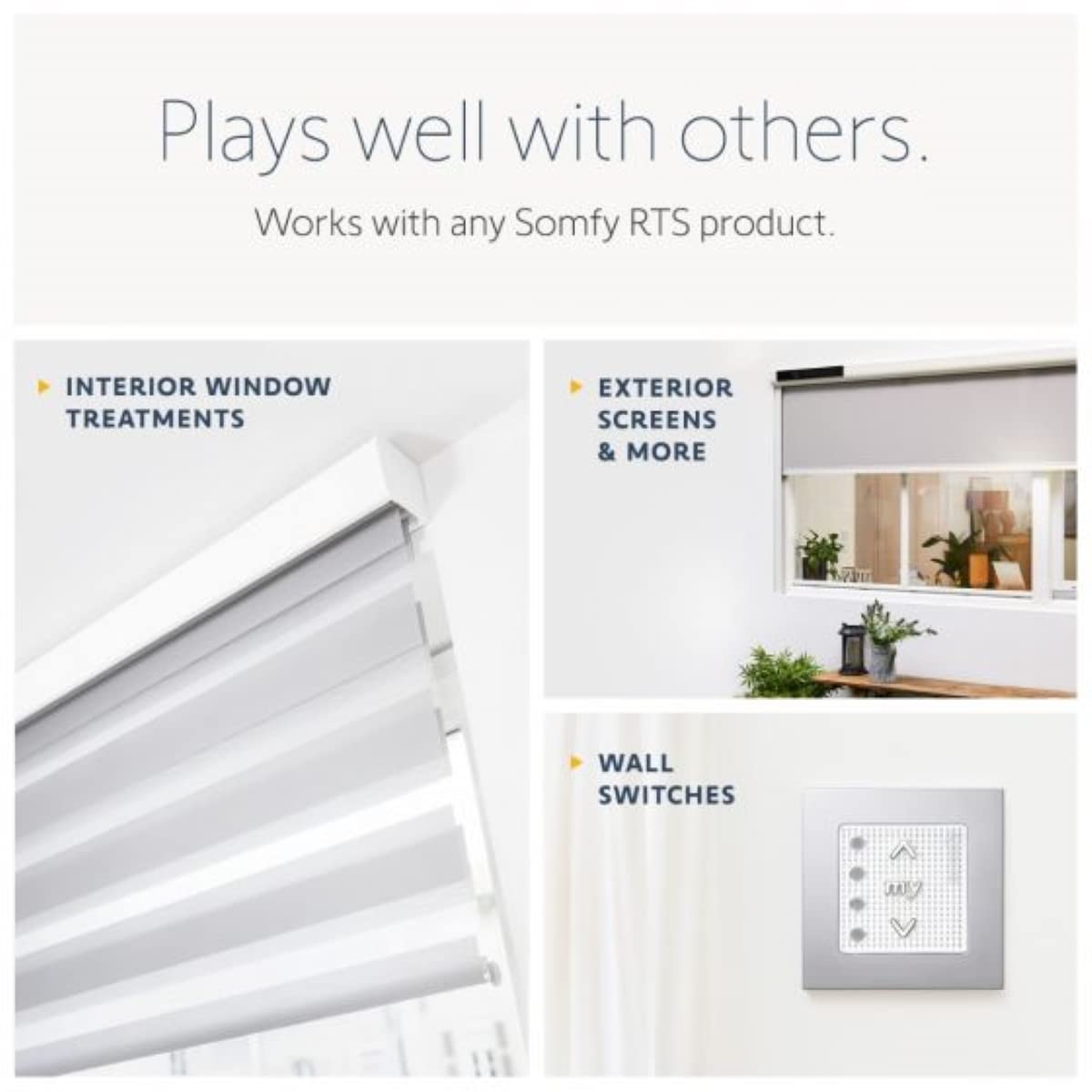 Somfy New 5 Channel Remote Control Rts (1800139) Situo Home Automation Blinds And Shades System Kits