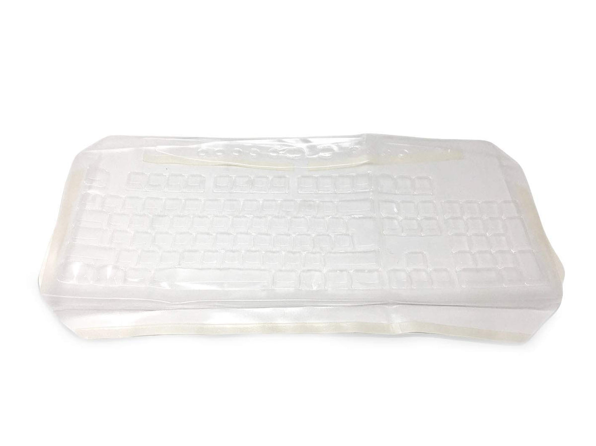 Viziflex Seels Latex Free Keyboard Cover for Dell Wired KB216P & Dell Wireless KM636 Keyboards, Protects from Spills, Dirt, Grease, Food   Easy to Clean