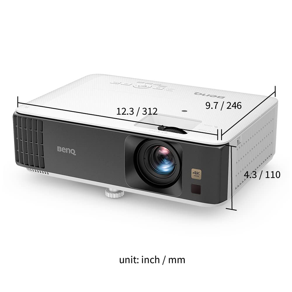 Benq Tk700 4K Hdr 16Ms Low Input Lag Gaming Dlp Projector