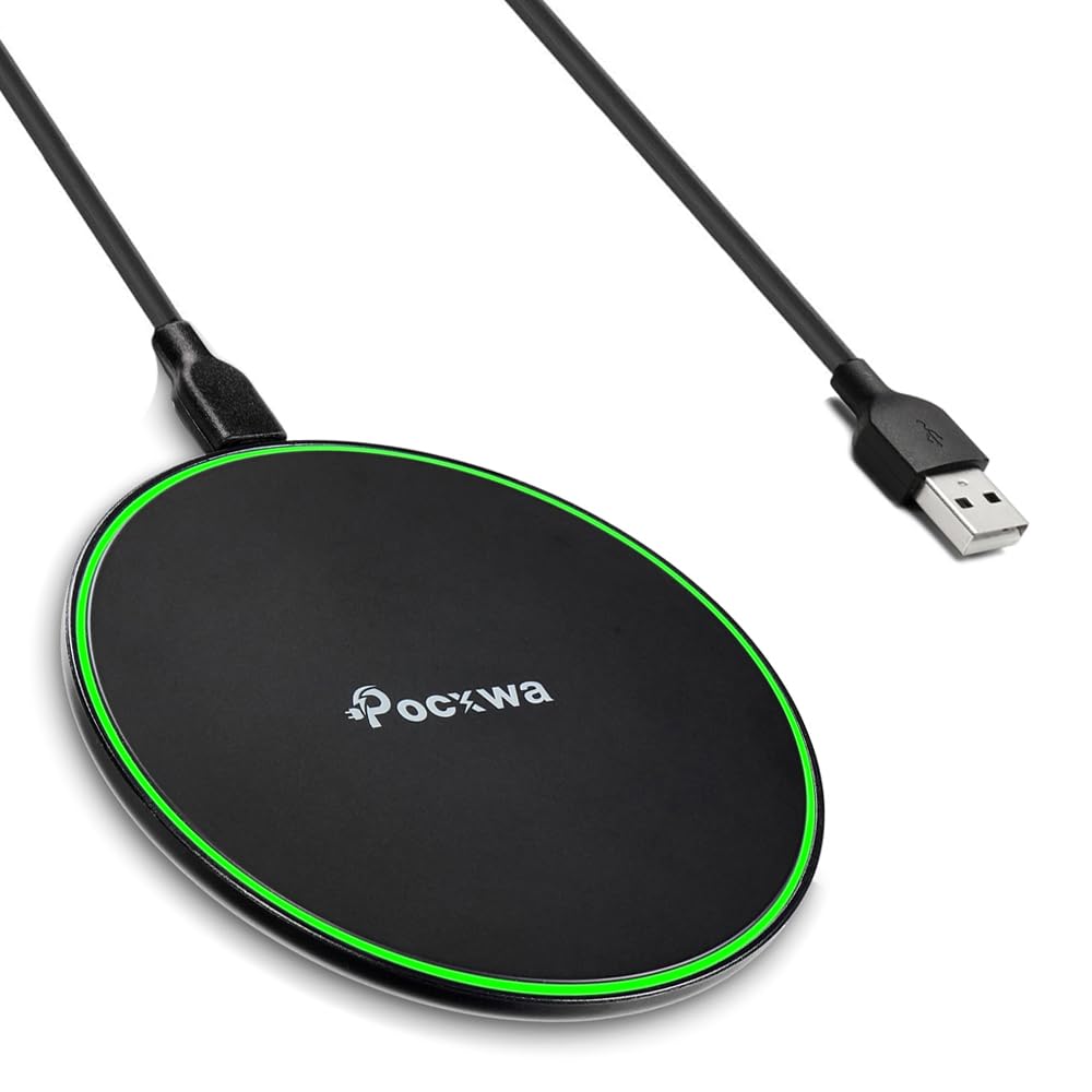 Wireless Charger For Samsung Galaxy S24 Ultra S24+ S23 S23+ S22 S22+ S21 Fe S21+ S20 5G S20+ S10 S9 S8 Note 20 10 9 8, Iphone 15