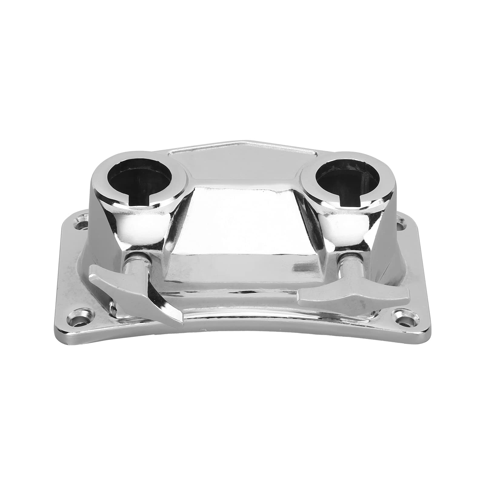 Set Of 2 Drum Mounting Bracket, Drum Stand Holder Double Hole For Drum