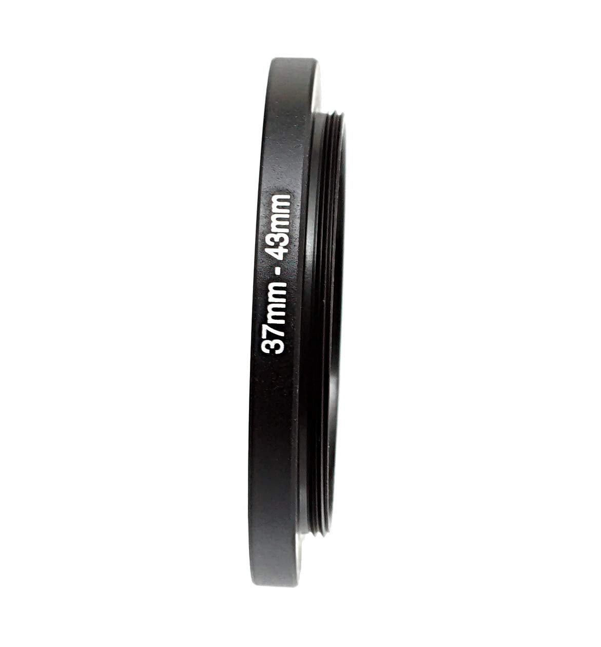 (2 Pcs) 37-43Mm Step-Up Ring Adapter, 37Mm To 43Mm Step Up Filter Ring, 37Mm Male 43Mm Female Stepping Up Ring For Dslr Camera L