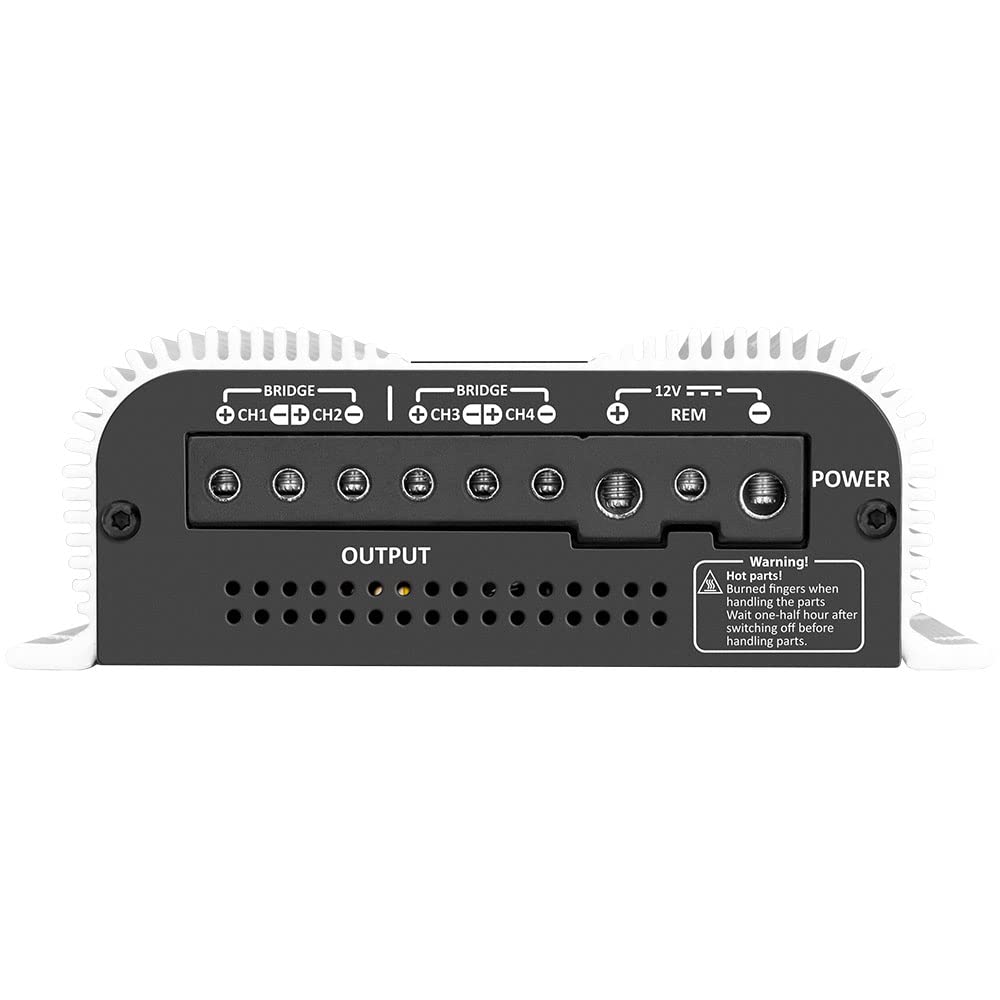 Taramps Ts 800X4 2 Ohms 4 Channels High Level Individual Input, 800 Watts Rms Full Range, Rca Inputs Crossover High/Low Pass, Br