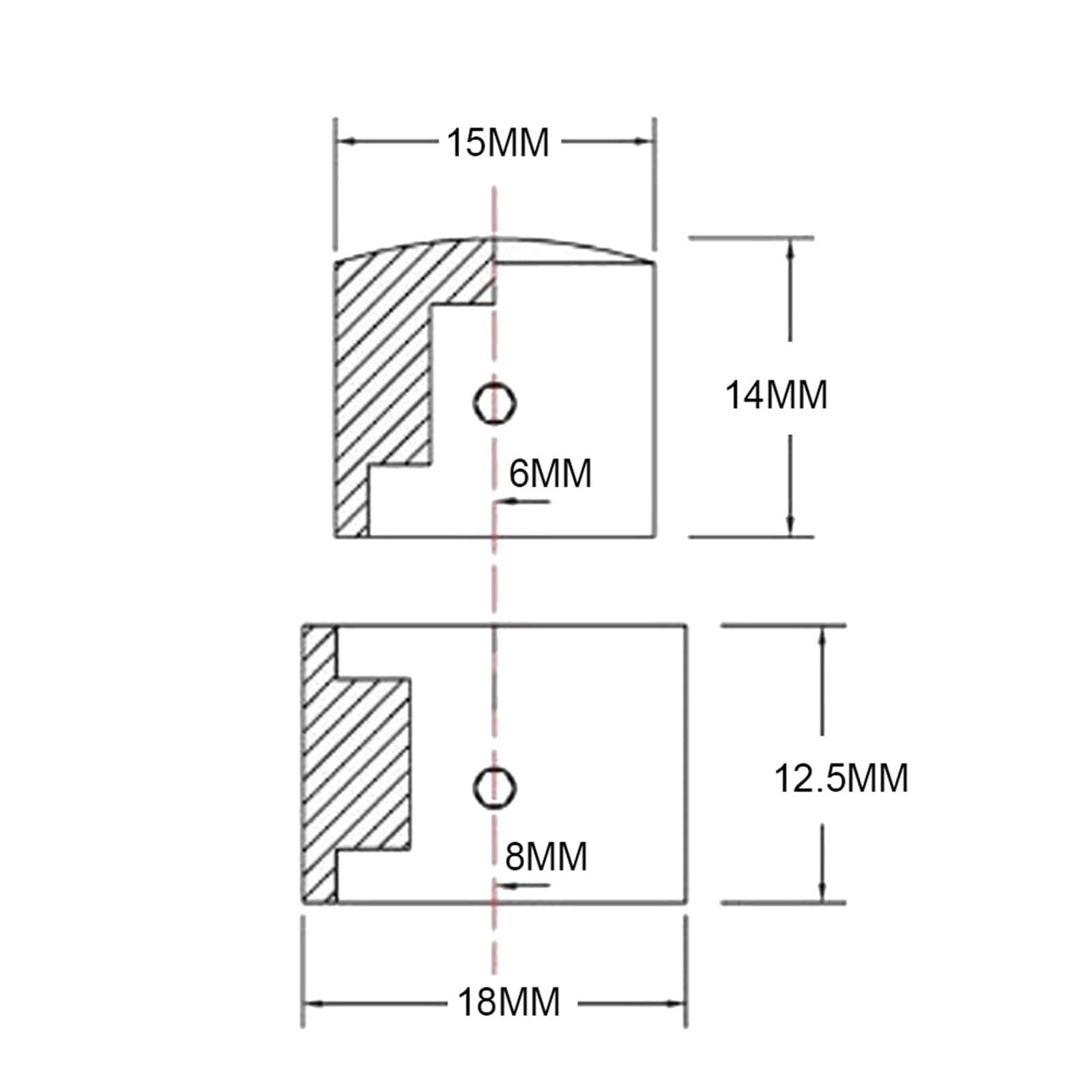 Harpfeas 2Pcs Guitar Dual Concentric Stacked Control Knobs Sets Metal With Wrench Replacement For Electric Guitar Bass (Black)