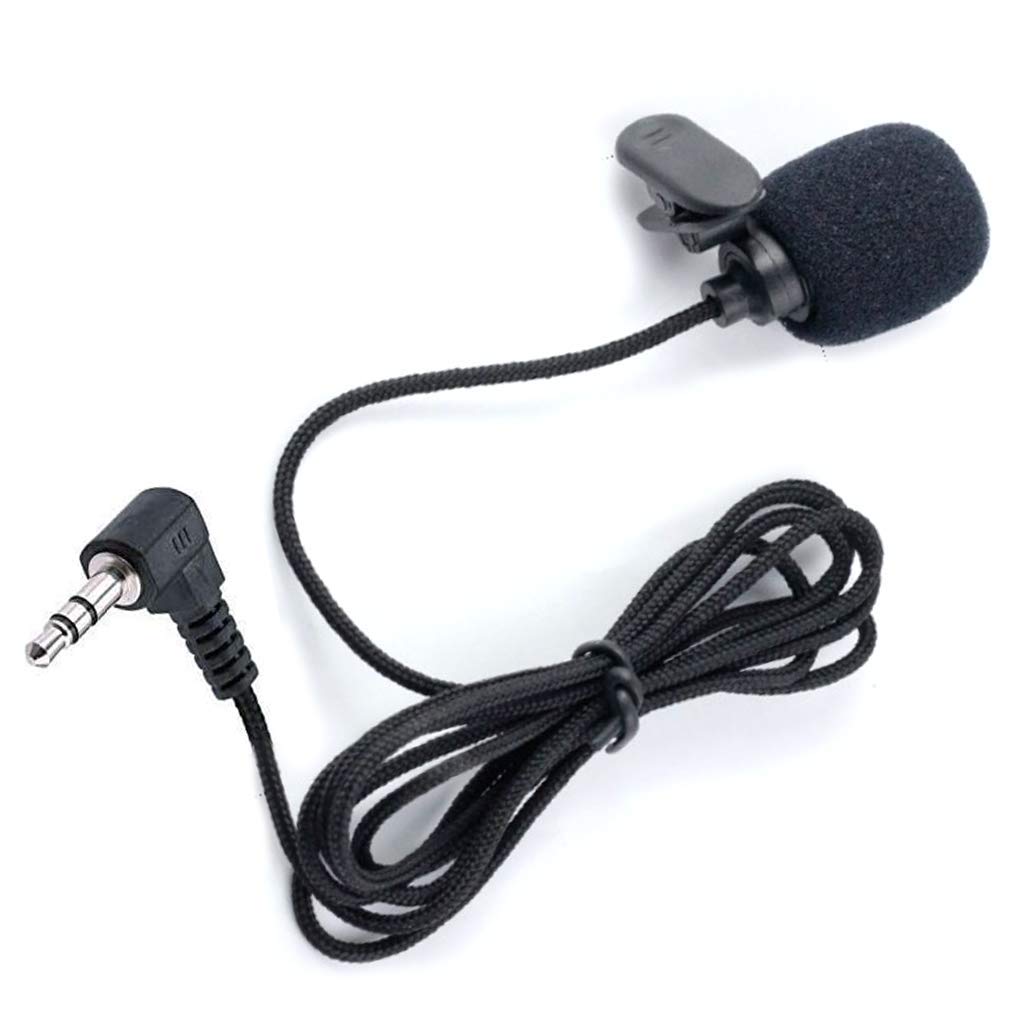 Mic 3.5Mm Microphone External Portable Assembly For Car Vehicle Head Unit Bluetooth Enabled Audio Stereo Radio Gps Dvd