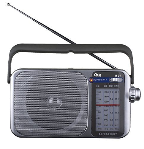 Qfx R 24 Portable Am/Fm/Sw1 Sw2 Radio