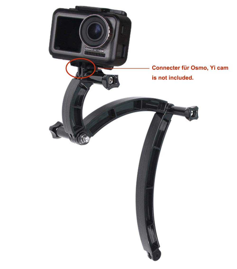 Octinpris 3 In 1 Curved Arced Extension Arms In Different Lengths(7.5/13.5/19.5Cm) Compatible For Gopro Series, Sjcams, Geekpro And Other Action Cams Ect.