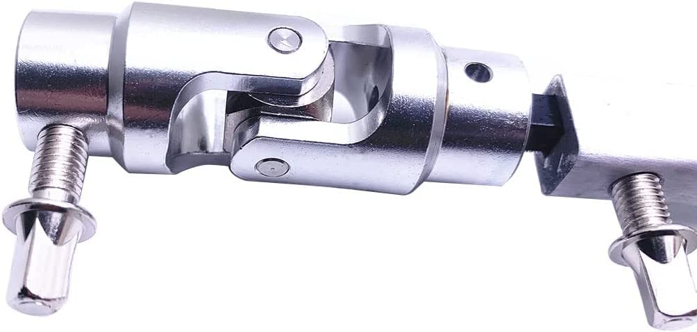 Tuoren Double Kick Drum Pedal Drive Shaft Steel Bass Drum Pedal Linkage Connector Arm For Drum Kit Percussion Instrument Parts E