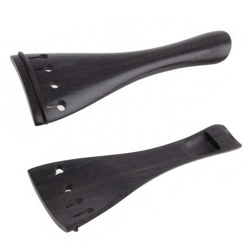 Jiayouy 15Pcs 4/4 3/4 Size Violin Fiddle Accessories Kit With 4 Tuning Pegs Tailpiece Tail Gut 4 Fine Tuners Endpin Sound Post B