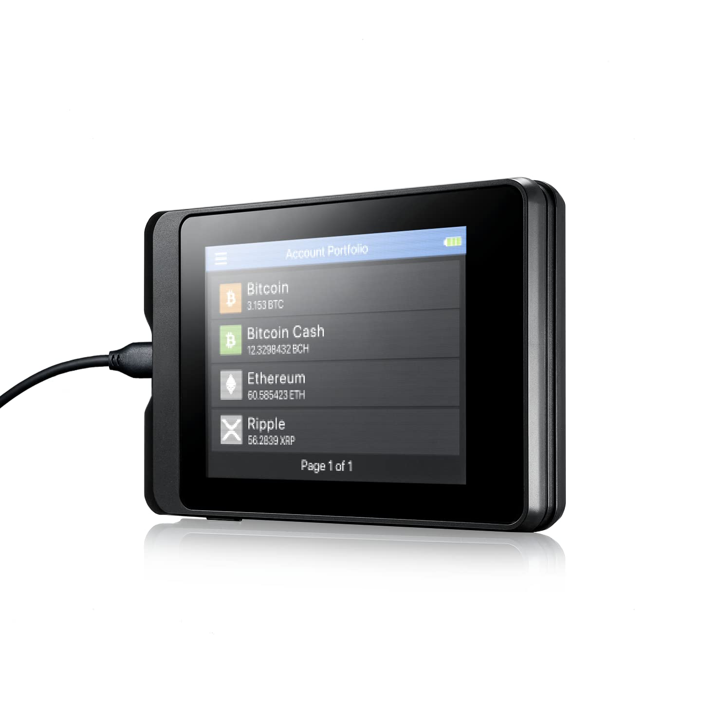 SecuX W10 Crypto-Asset Hardware Wallet - The Ideal Solution for Safely Storing Your Bitcoin, Ethereum, Ripple, Litecoin, Bitcoin