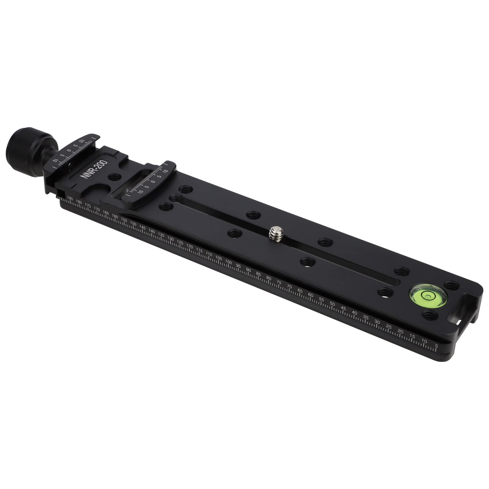 Camera Rail Nodal Slide 200Mm Quick Release Plate Clamp With D Ring Screws For Dslr Tripod Monopod Ball Head For Panoramic Close