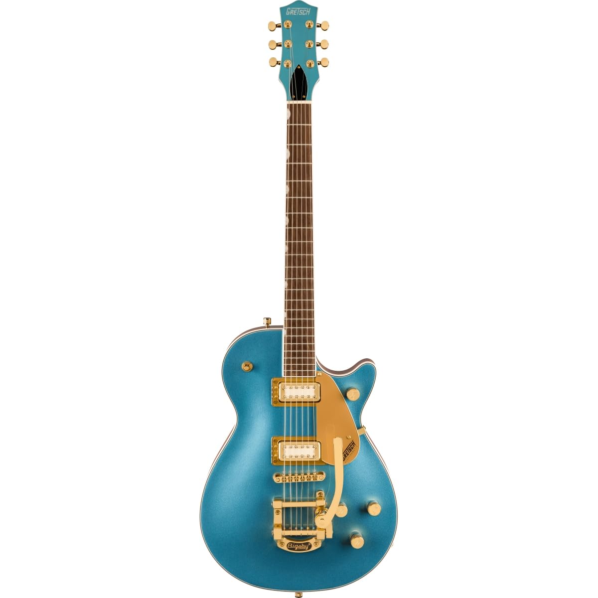 Gretsch Electromatic Pristine Ltd Jet Single Cut 6 String Right Handed Electric Guitar With Bigsby Tailpiece (Mako)