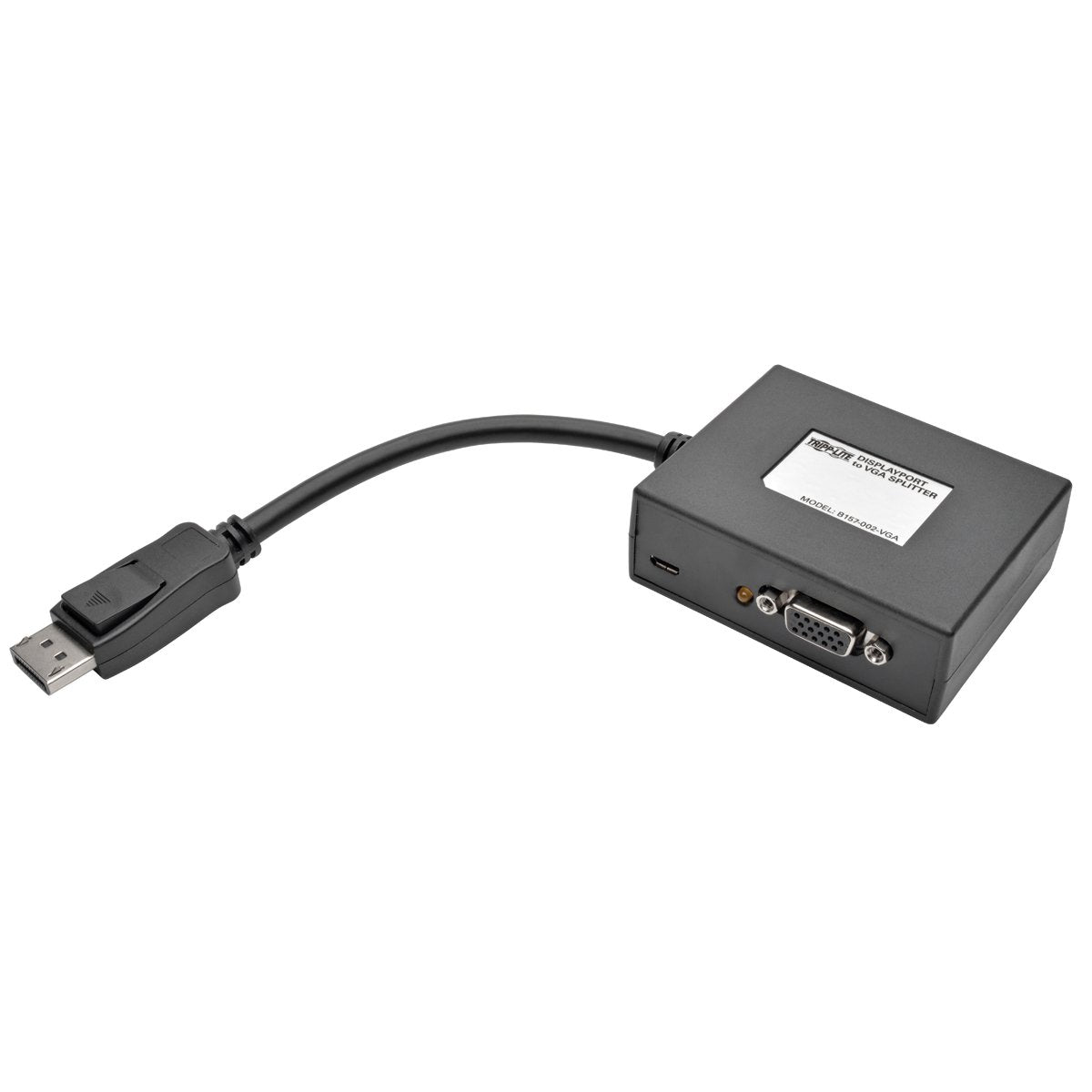 Tripp Lite B157-002-VGA 2-Port DisplayPort To VGA Splitter