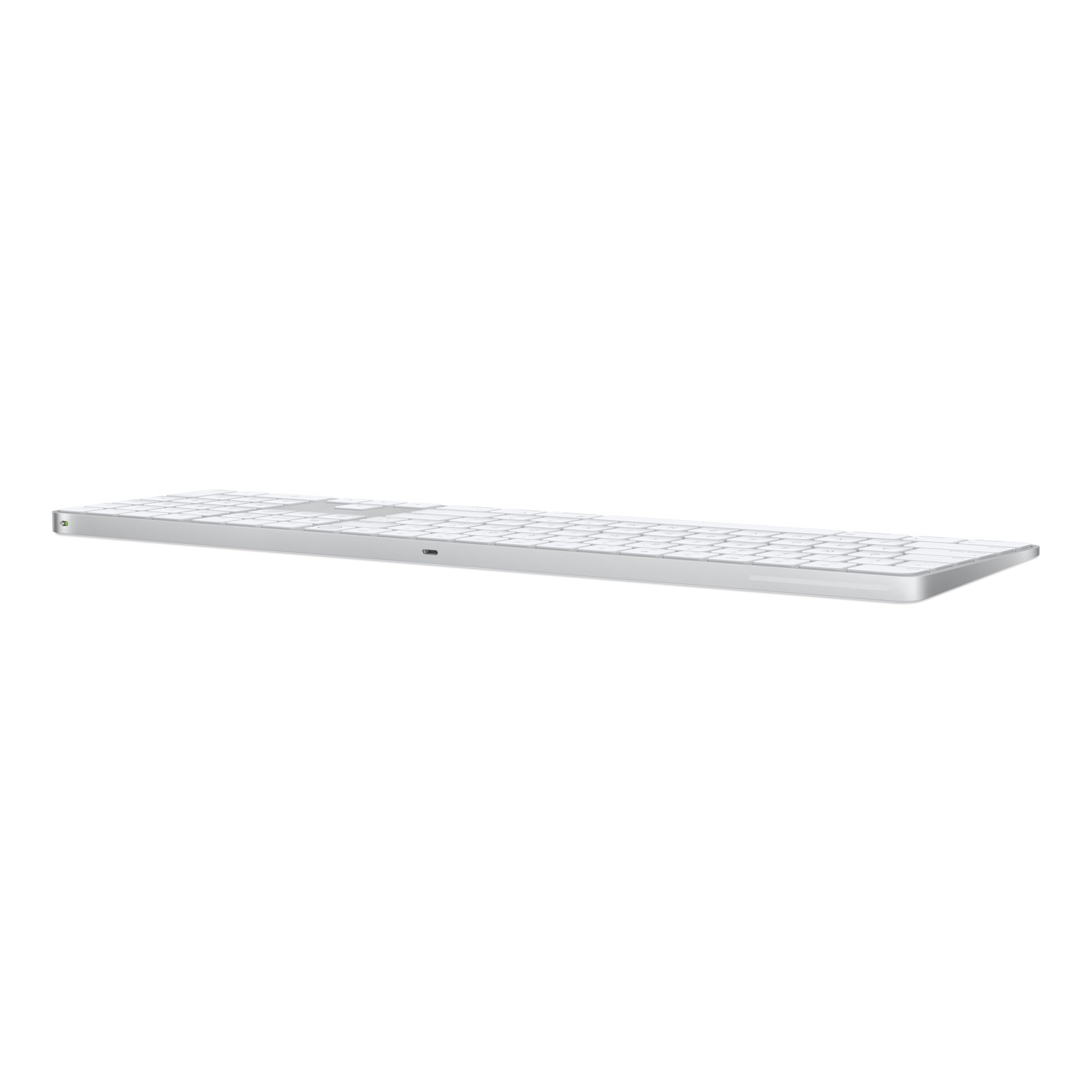 Apple Magic Keyboard With Touch Id And Numeric Keypad: Wireless, Bluetooth, Rechargeable. Works With Mac Computers With Apple Si