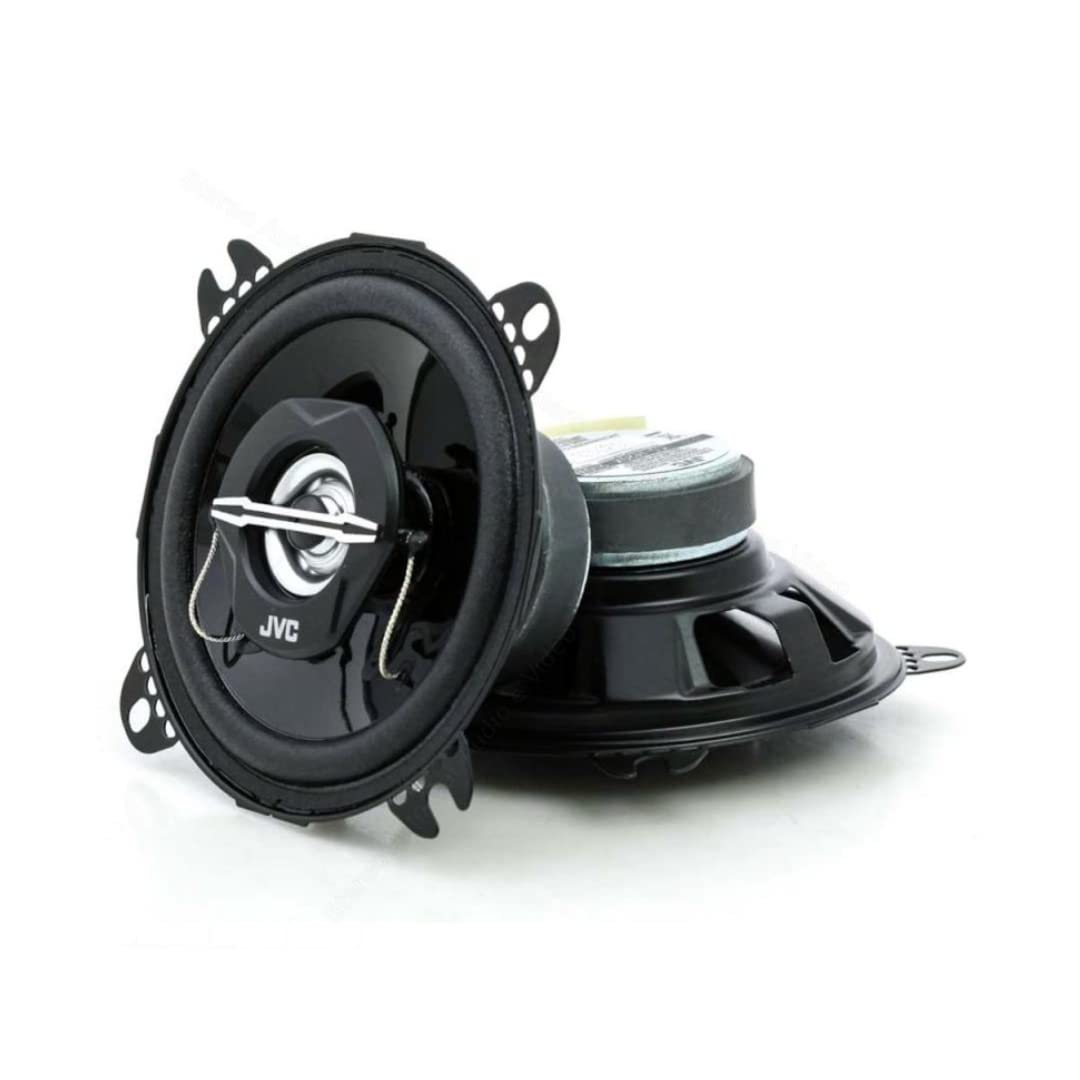Jvc Cs J420X 4 Inch 210 Watts 2 Way Coaxial Car Stereo Speakers (Pair)