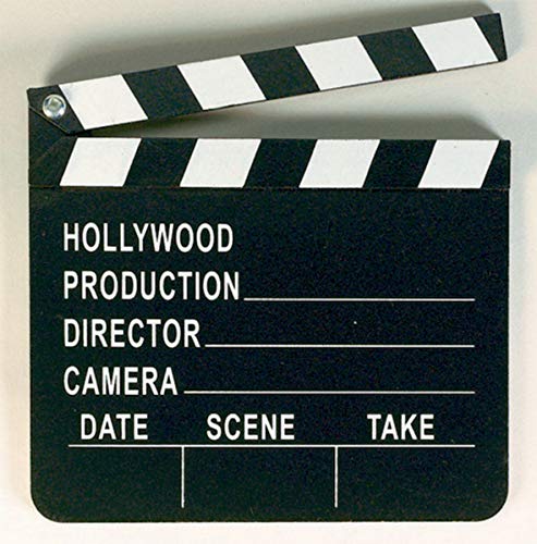 Amscan 348715 Hollywood Directors Party Clapboard, 7'' X 8'', 1 Piece