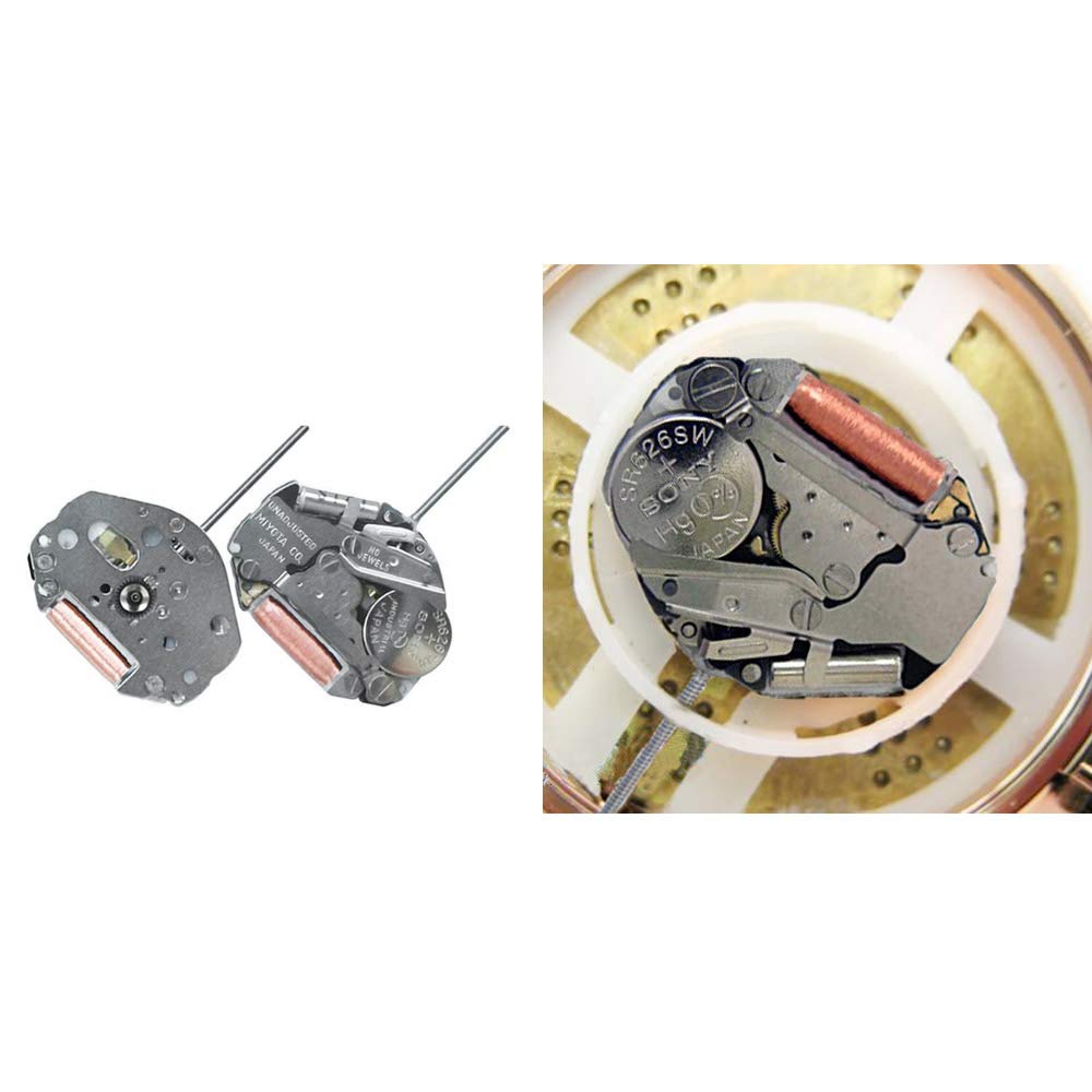 Ximimark 2Pcs 2035 Quartz Watch Movement Battery Included For Japan Miyota 2035 Replacement Repair