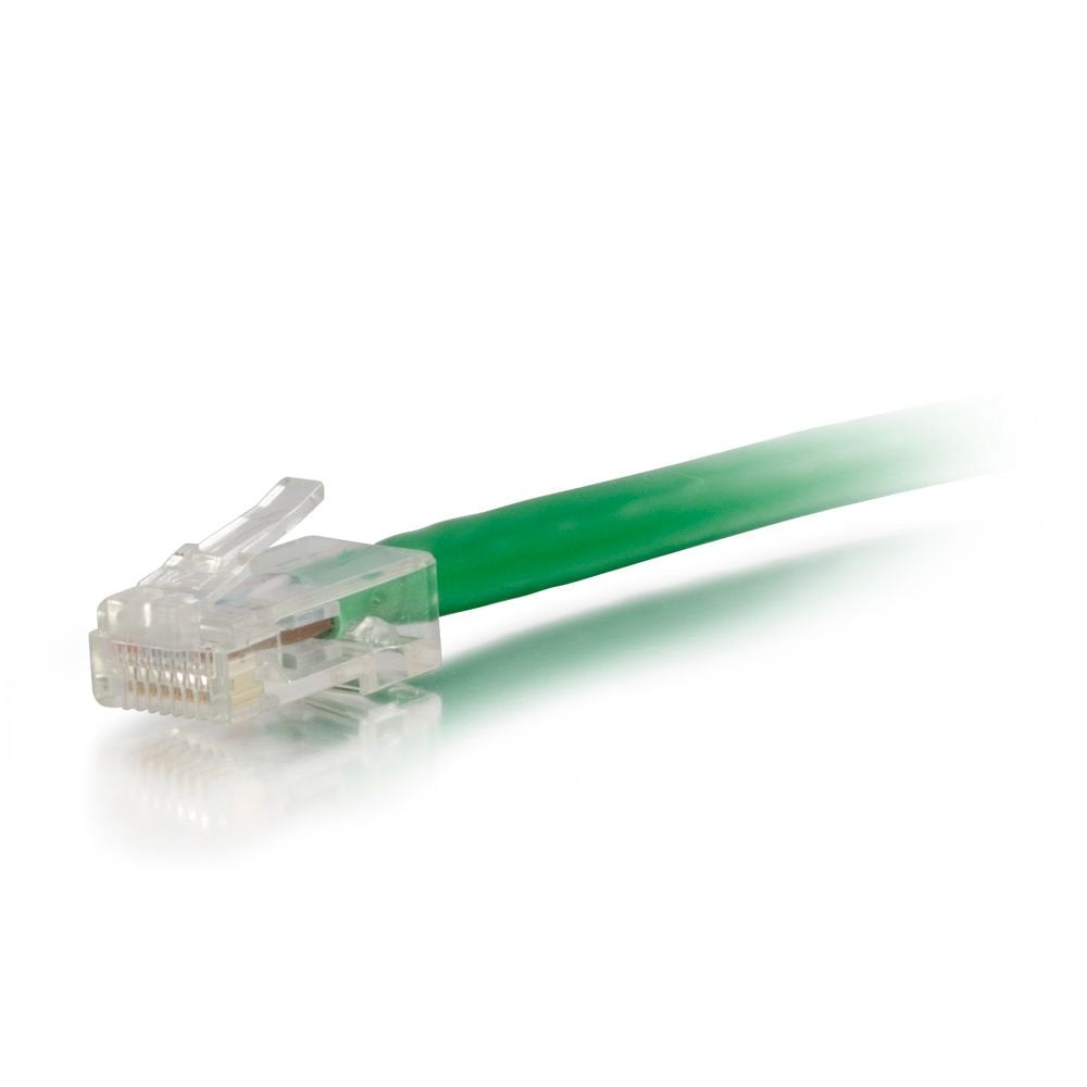 C2G 22698 Cat5E Cable   Non Booted Unshielded Ethernet Network Patch Cable, Green (14 Feet, 4.26 Meters)