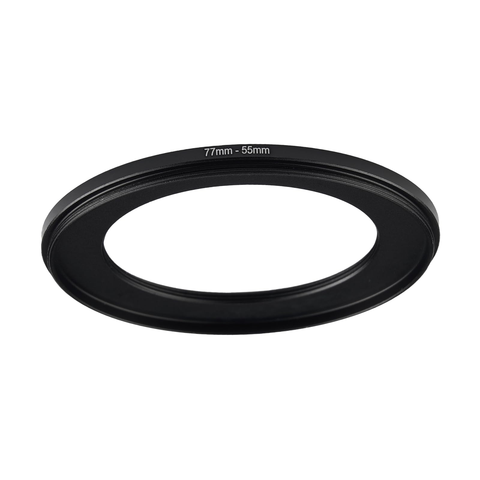 77Mm To 55Mm Step Up Adapter Rings Filter Adapter Black Metal Step Down Filter Ring Adapter Compatible With All Brand Uv Cpl Nd