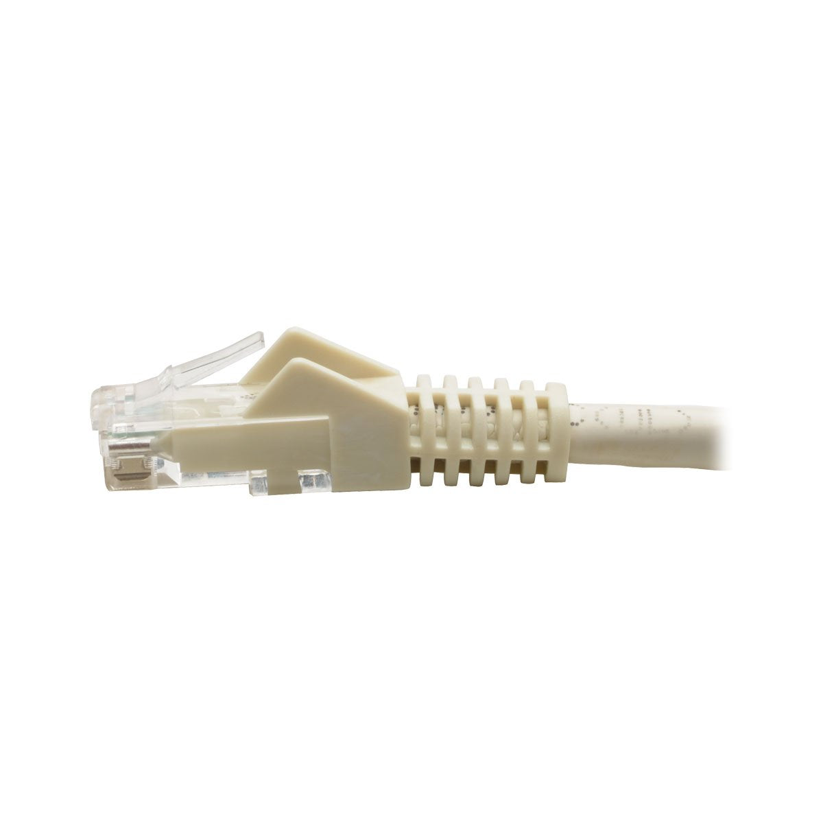 Tripp Lite Cat6 Gigabit Ethernet Snagless Molded Patch Cable 24 Awg 550Mhz Premium Utp, White, Rj45 M/M 8 (N201-008-Wh)