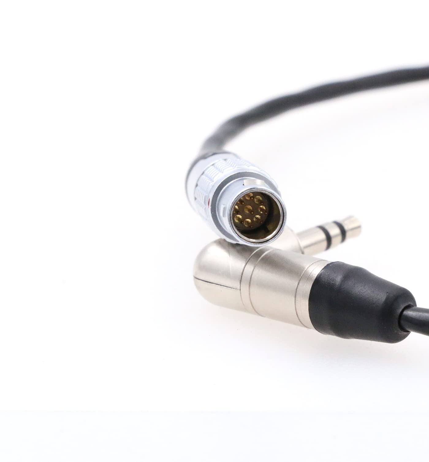 Zblzgp Tentacle Sync 3.5Mm To Right Angle Ext 9 Pin Timecode Cable For Red Komodo 6K Camera (Straight 9 Pin)