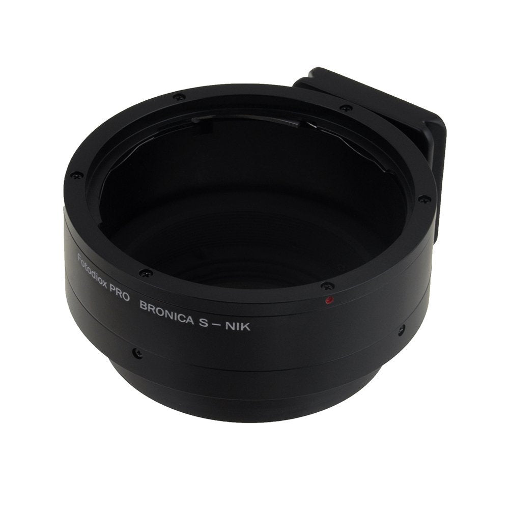 Fotodiox Pro Lens Mount Adapter - Bronica S (Z, D, C, S2, C2, Ec, Ec-Tl) Lens To Nikon F (Fx, Dx) Mount Camera System (Such As D